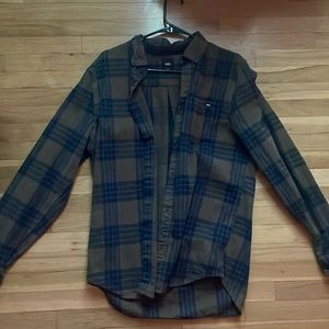 Vans button up crew neck